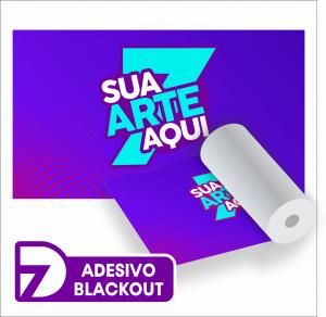 Adesivo Blackout Adesivo Vinil Tamanho Por Rolo 4x0  Sem refile - Por rolo 