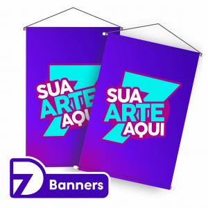 Banner m2 Lona  4x0  Madeira e cordinha 