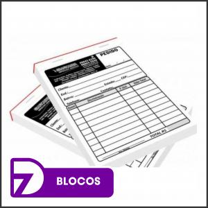 Blocos 1 Via - Personalizado Papel Ap 90g 15x20 Sua Arte Personalizada  Corte reto 