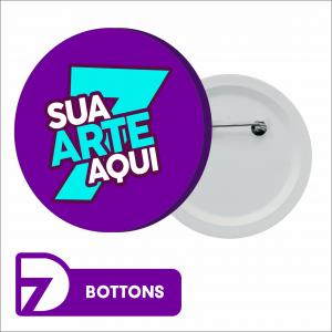 Bottons Personalizados  Personalizado 4x0 - Sua Arte Personalizada   