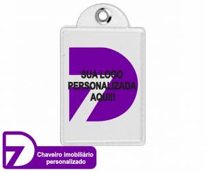 Chaveiro imobiliário personalizado      