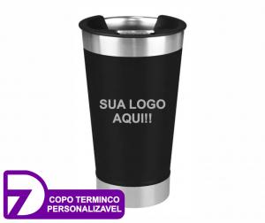 Copos Térmicos - Personalizados metalico    laser termico gravado