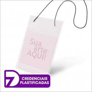 Credenciais Plastificadas Couchê 250g - Plastificação rígida 9x14 4x0 polaseal Corte Reto C/ bordas arredondadas 