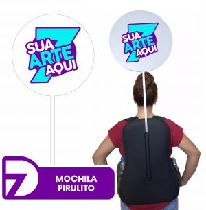 Mochila Pirulito Lona 80x120cm 4x0 - Sua Arte Personalizada   