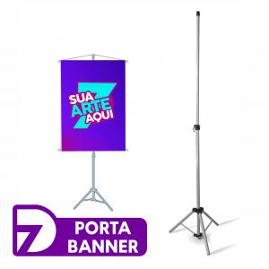 Porta banner Estrutura metálica 50x200 4x0   